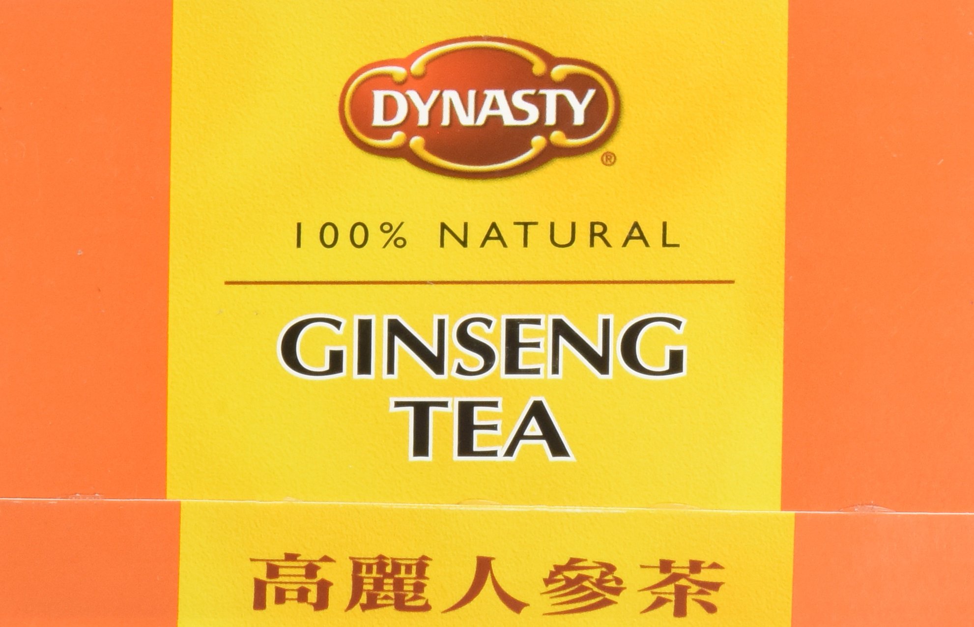 Premium Dynasty Ginseng Tea - 16 Herbal Tea Bags for Energy & Immunity Boost - Perfect for Morning Routine, Office Work, and Relaxation