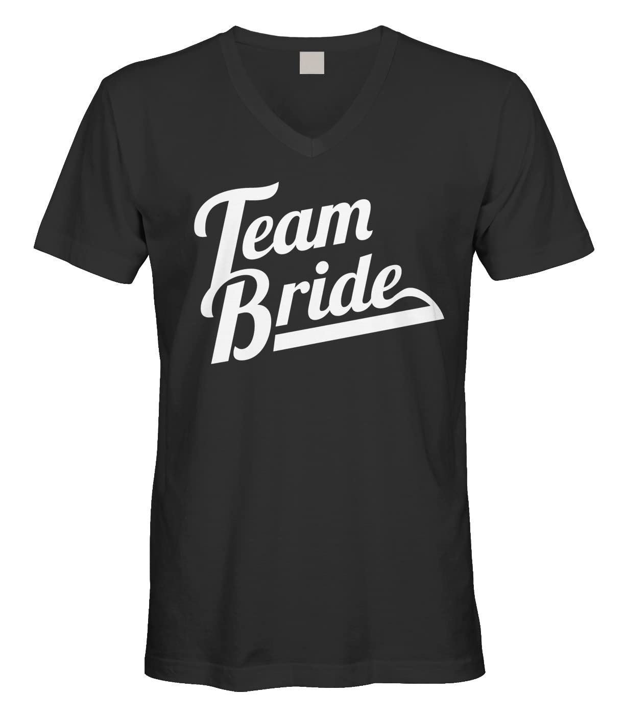 Cybertela Men's Team Bride Bachelorette Party Wedding V-Neck T-Shirt - Perfect for Groomsmen, Bachelor Parties & Wedding Celebrations