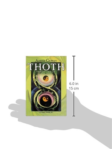Aleister Crowley Thoth Tarot Deck - Premium 78-Card Divination Set for Beginners & Professionals | Perfect for Spiritual Guidance, Meditation & Fortune Telling