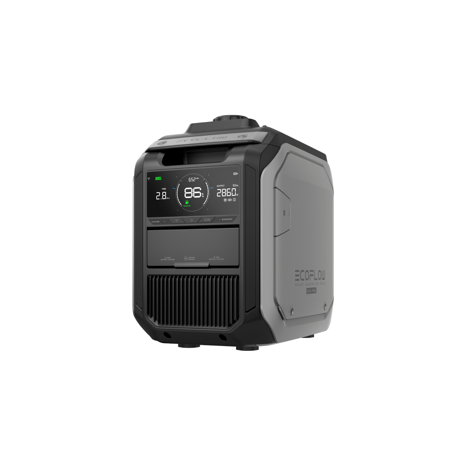 EcoFlow Smart Generator 3000W Dual Fuel Portable Power Station - Backup Power for Home, RV Camping & Emergency Use