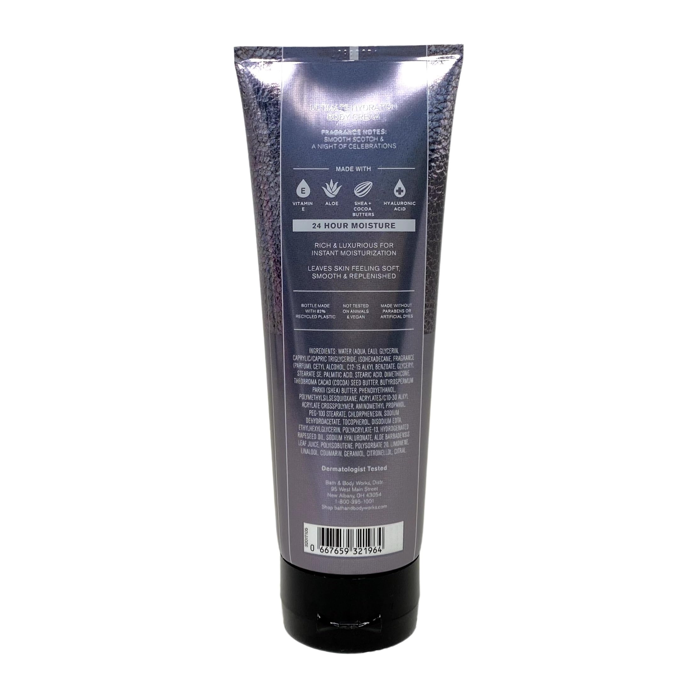 Bath & Body Works Men's Countdown To Midnight Gift Set - 3-in-1 Hair Face Body Wash, Body Cream & Body Spray - Full Size Trio for Men - Perfect for Gifts, Travel & Daily Skincare Routine