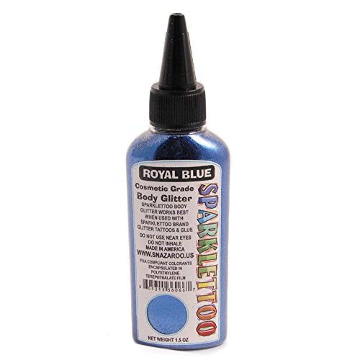 Royal Blue & Ruby Red Glitter - 1.5 oz Premium Cosmetic Glitter for Face, Body, Nails - Perfect for Makeup, DIY Crafts, Halloween & Festival Looks