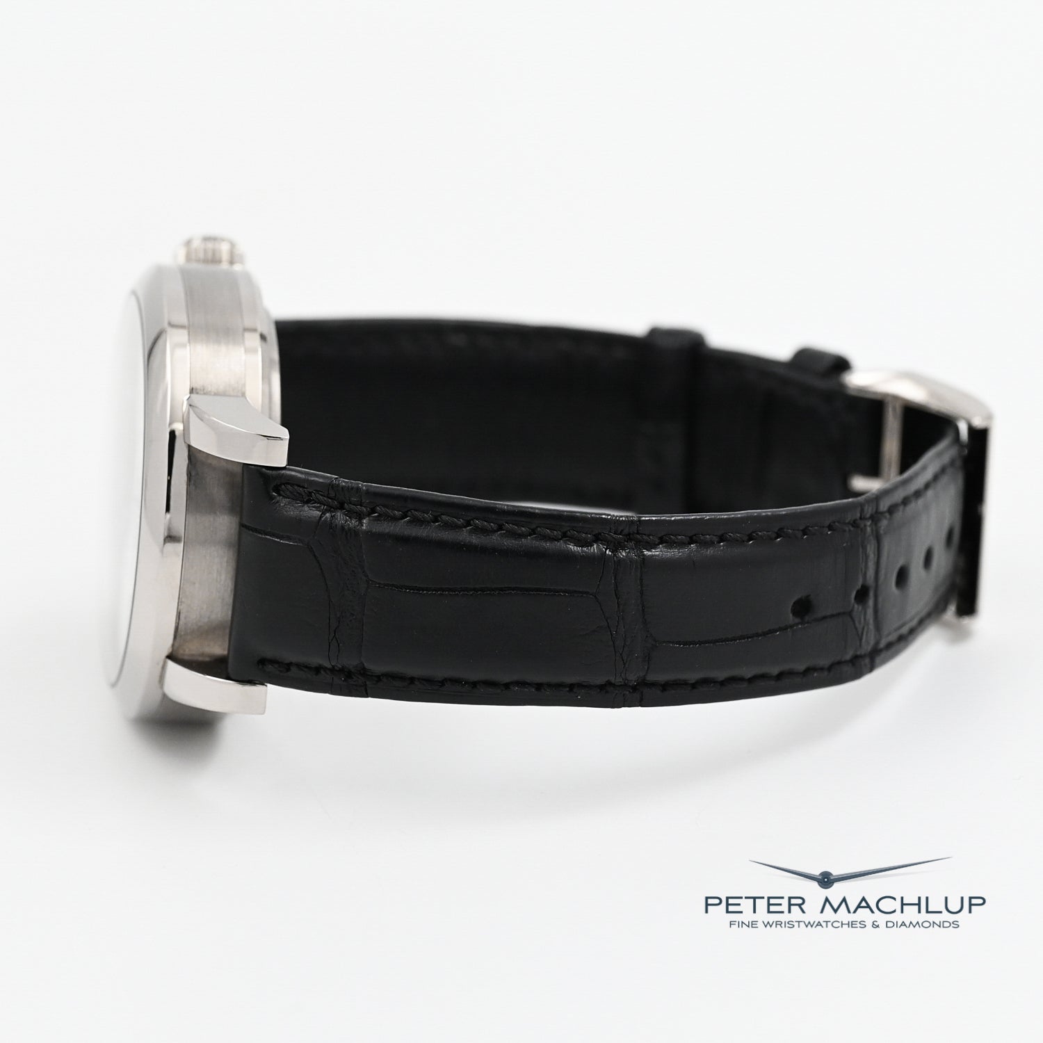 Luxury A. Lange & Söhne Zeitwerk Men's Watch - Genuine Leather Strap - German Precision Timepiece for Business & Formal Occasions