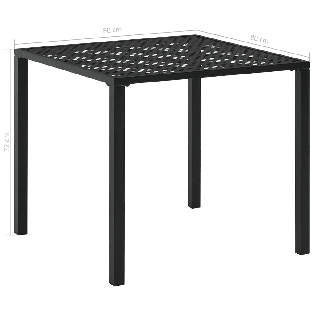 Square Outdoor Patio Table 31.5