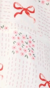 Alexandria Playsuit for Women - Sweet Bow Pink Floral Romper Jumpsuit | Summer Casual Outfit for Beach, Party & Vacation