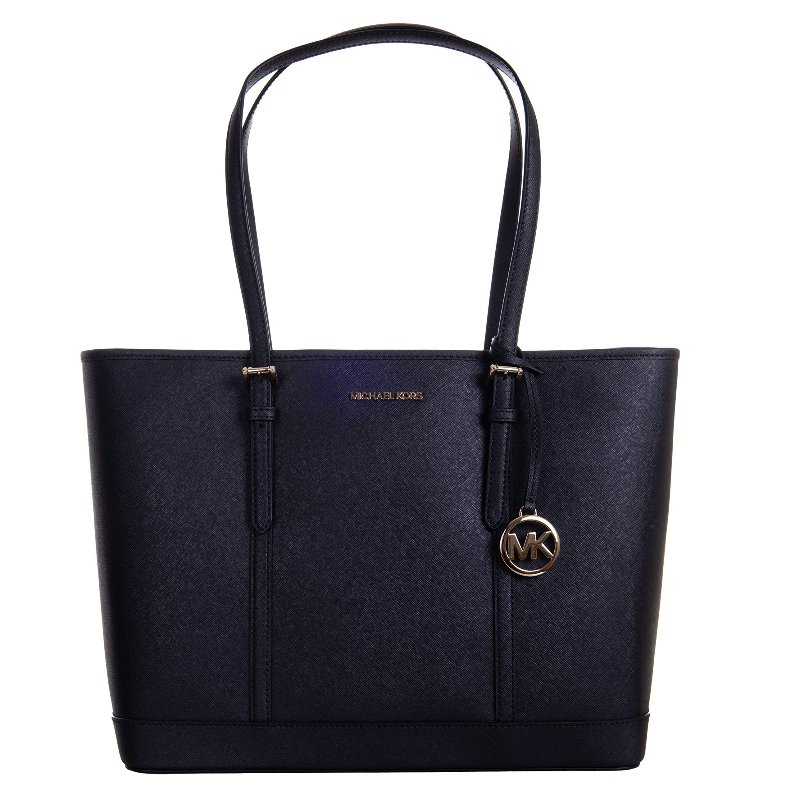 Michael Kors Jet Set Travel Large Tote Bag for Women - Stylish Spacious Handbag with Zip Top, Perfect for Work, Travel & Everyday Use