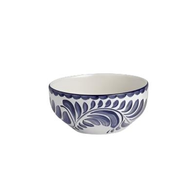 Steelite Anfora 12 Oz Oatmeal Bowl - Set of 24 Puebla Style Ceramic Bowls for Restaurant, Cafe & Home Use - Durable & Stylish Serving Bowls for Soup, Cereal & Desserts