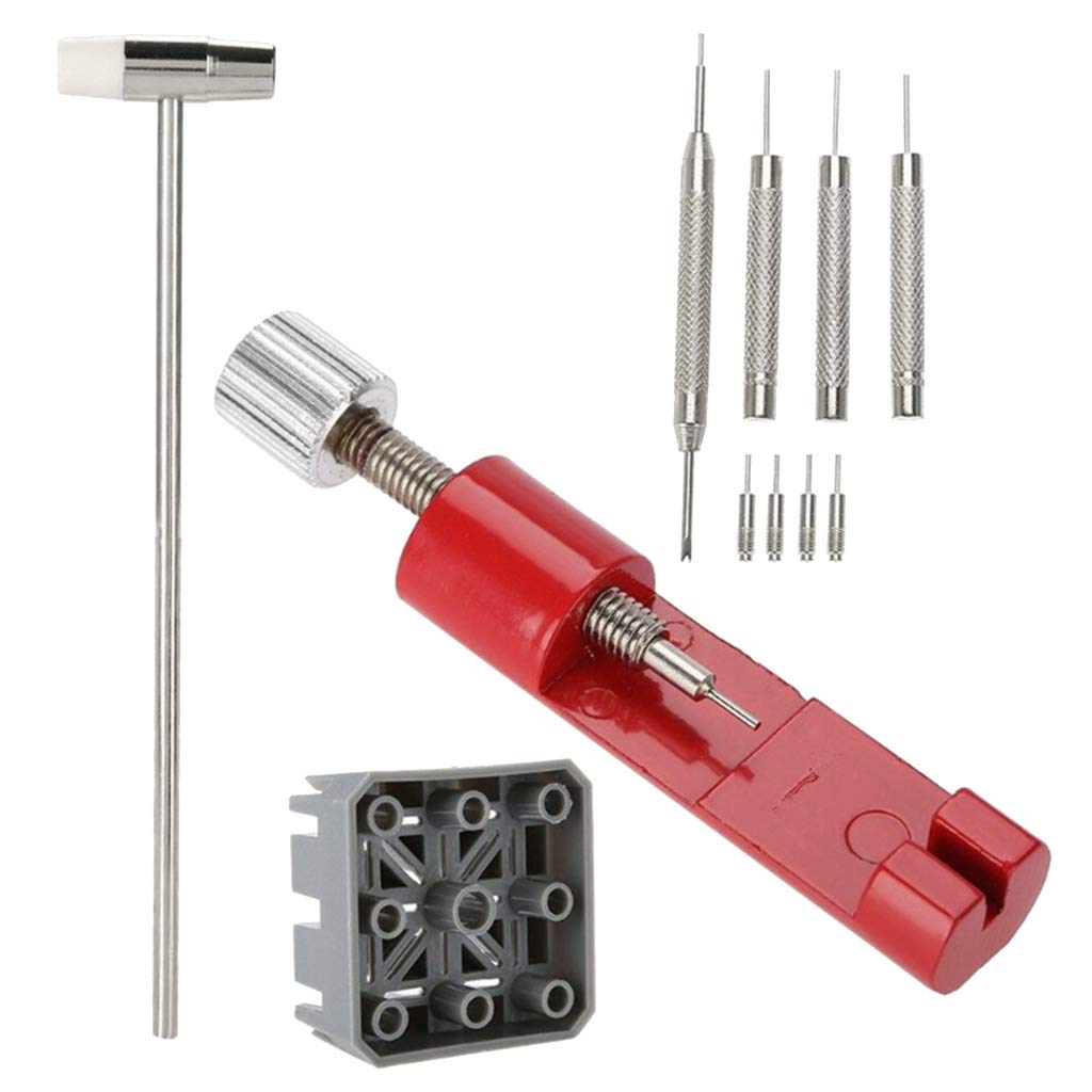 11-Piece Alloy Steel Watch Repair Tool Kit - Professional Watchmaker Tools for Watch Band, Battery & Case Repair | Perfect for DIY Watch Maintenance & Jewelry Repair