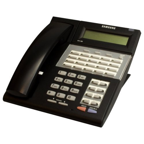 Samsung iDCS 28D Business Phone - 28 Button LCD Display Speakerphone with Falcon Technology (Black) - Ideal for Office Communication & Call Center Use