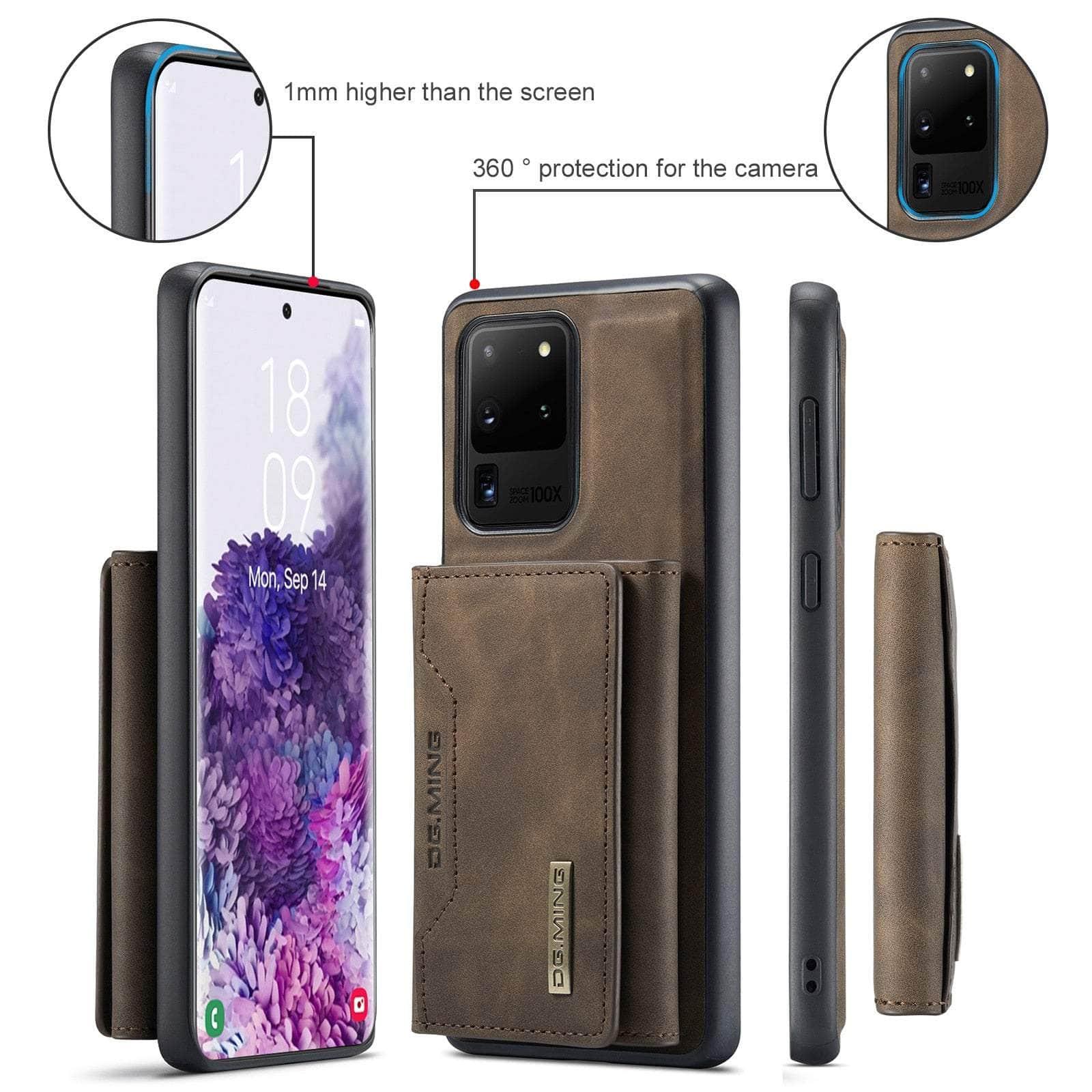 2 in 1 Detachable Galaxy A54 Case with Kickstand - Shockproof Protective Phone Cover for Samsung Galaxy A54 - Perfect for Work, Travel & Everyday Use