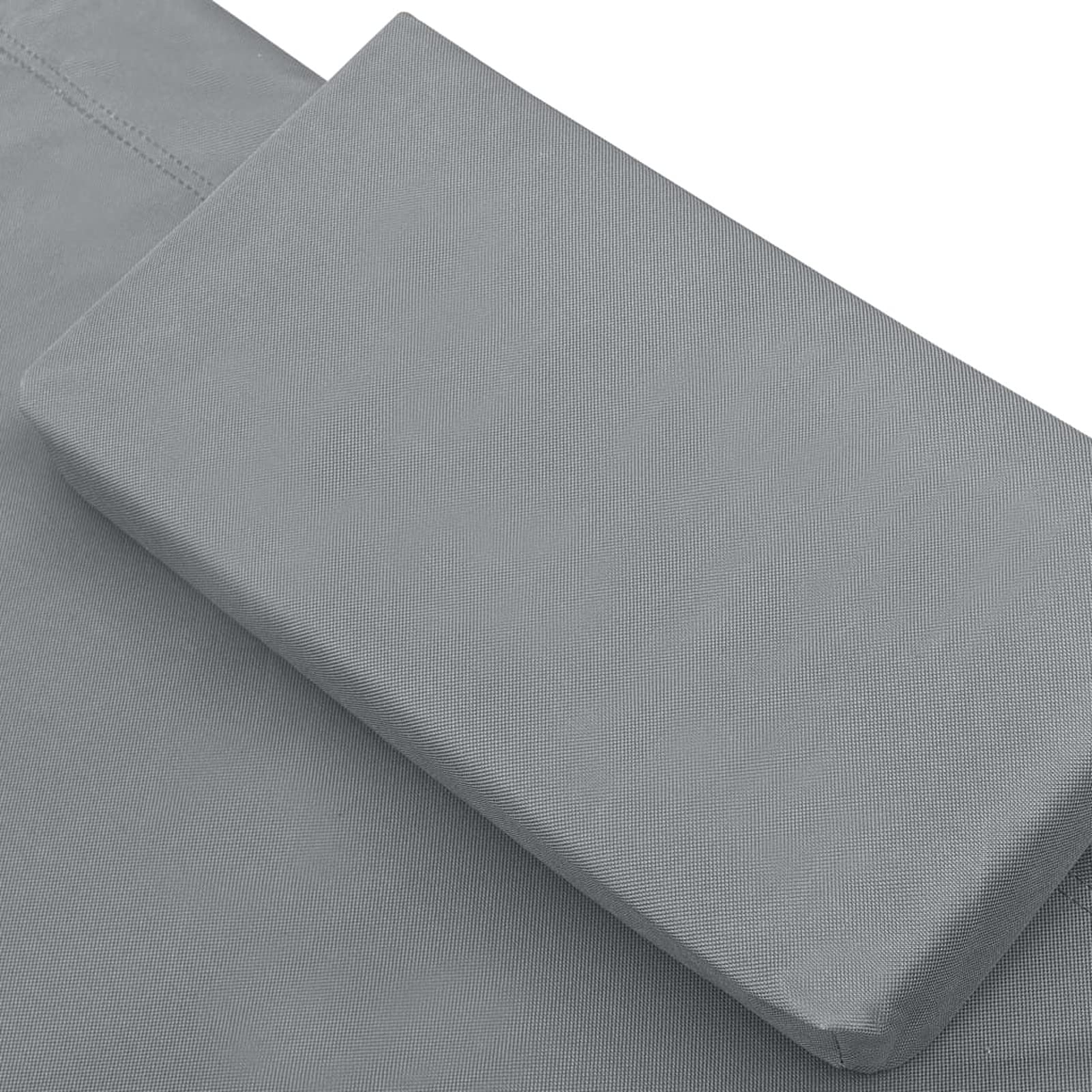 Outdoor Lounge Bed - Chaise Lounge Chair for Tanning, Poolside Relaxation & Sunbathing - Durable Fabric Anthracite - Perfect for Patio, Beach, Garden & Backyard
