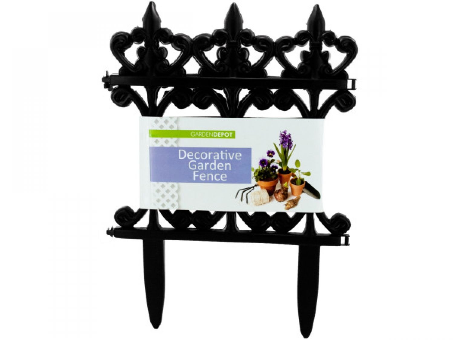 96-Piece Decorative Garden Fence Set for Outdoor Lawn & Garden Decor - Perfect for Flower Beds, Pathways, and Yard Borders