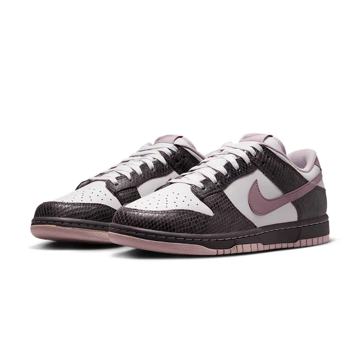 Nike Dunk Low SE 'Snakeskin Medium Ash' Sneakers - Men's Basketball Shoes for Casual Wear & Street Style Fashion