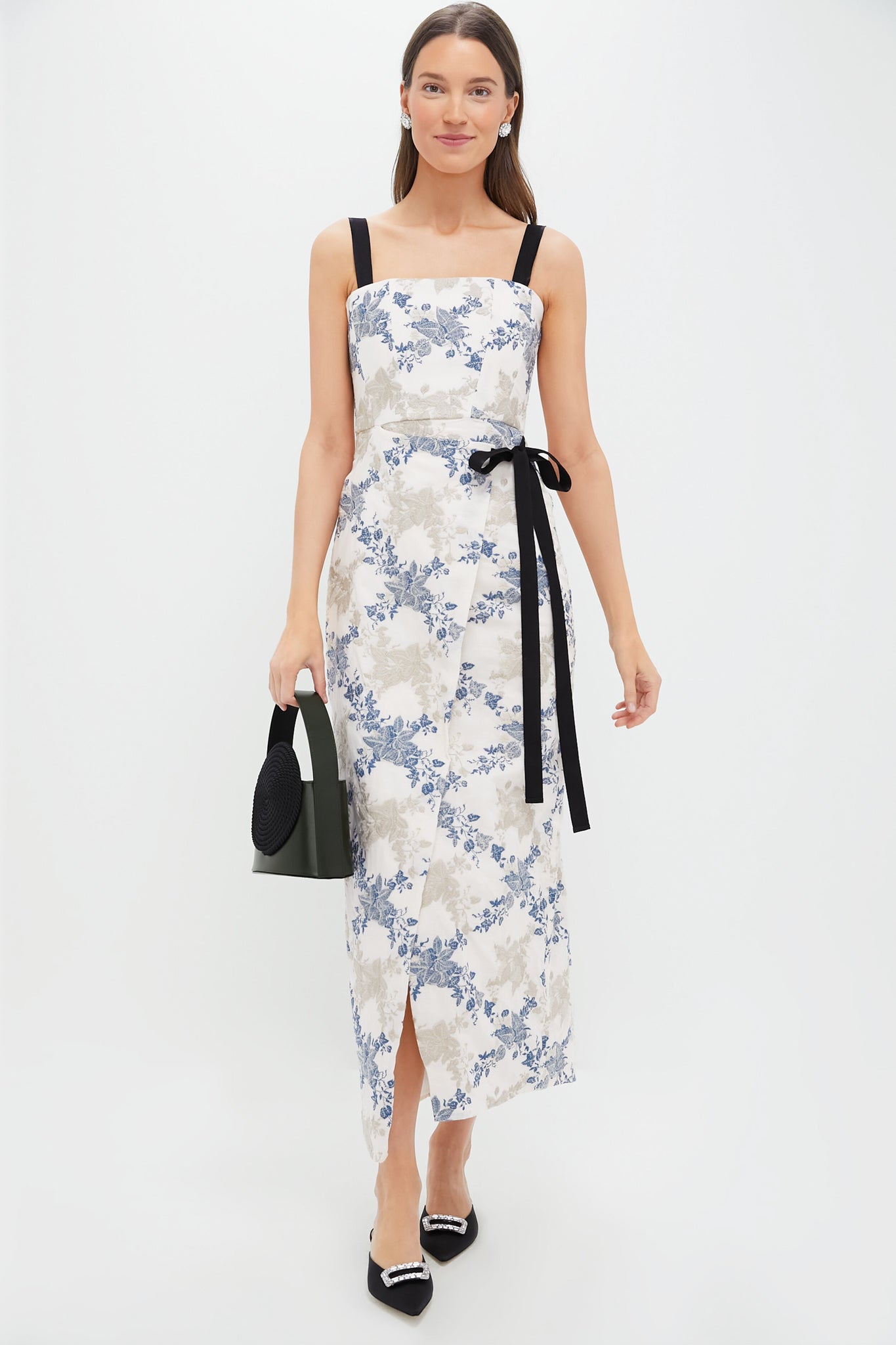 Bougainvillea Cinefila Maxi Dress - Floral Summer Beach Dress for Women, Boho Chic Vacation Outfit, Perfect for Pool Parties & Tropical Getaways
