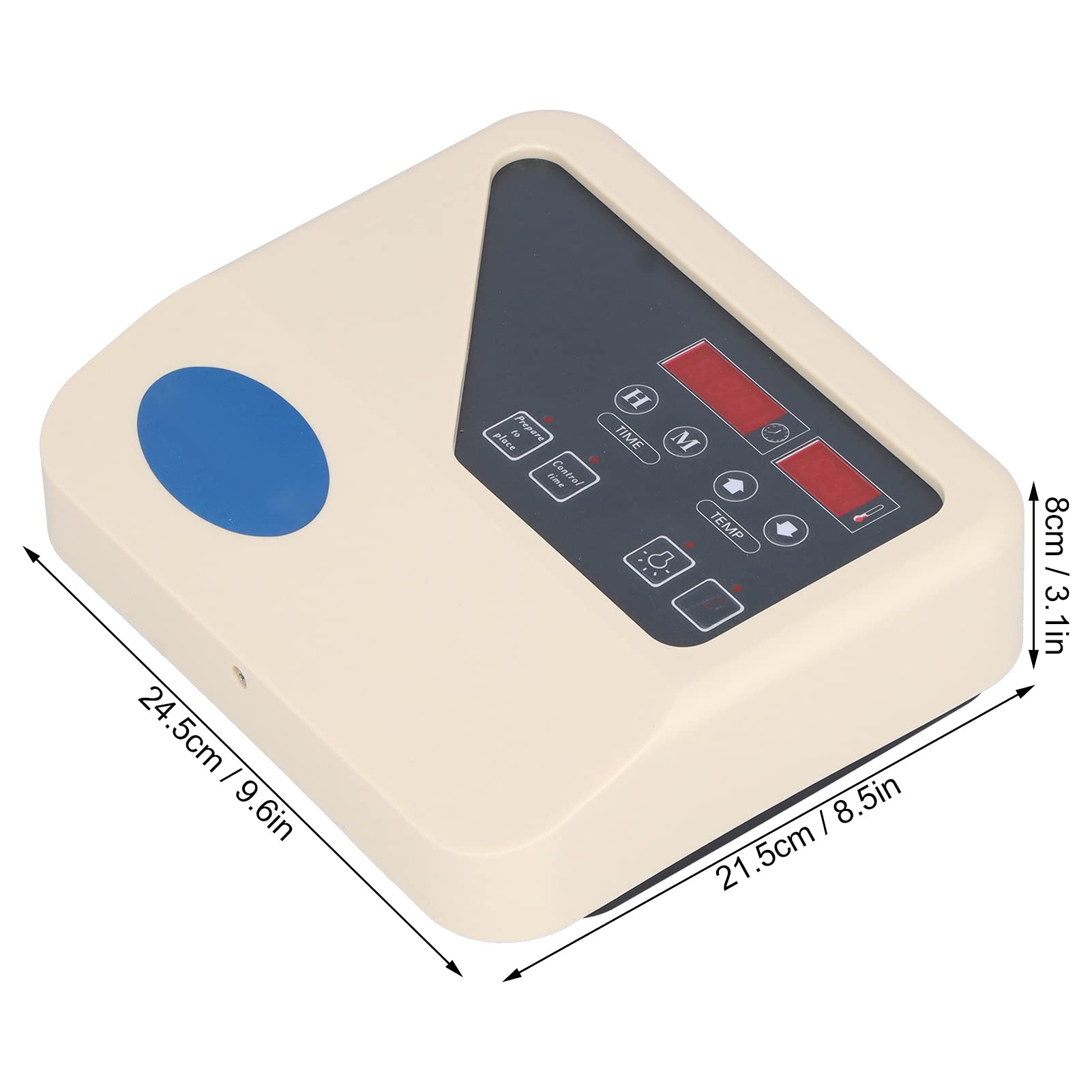 Fdit Digital Sauna Stove Temperature Controller with LCD Display & Probe Wire - 220V External Controller for 9-15KW Dry Sauna Heaters | Perfect for Home Spa, Infrared Sauna Rooms & Wellness Centers