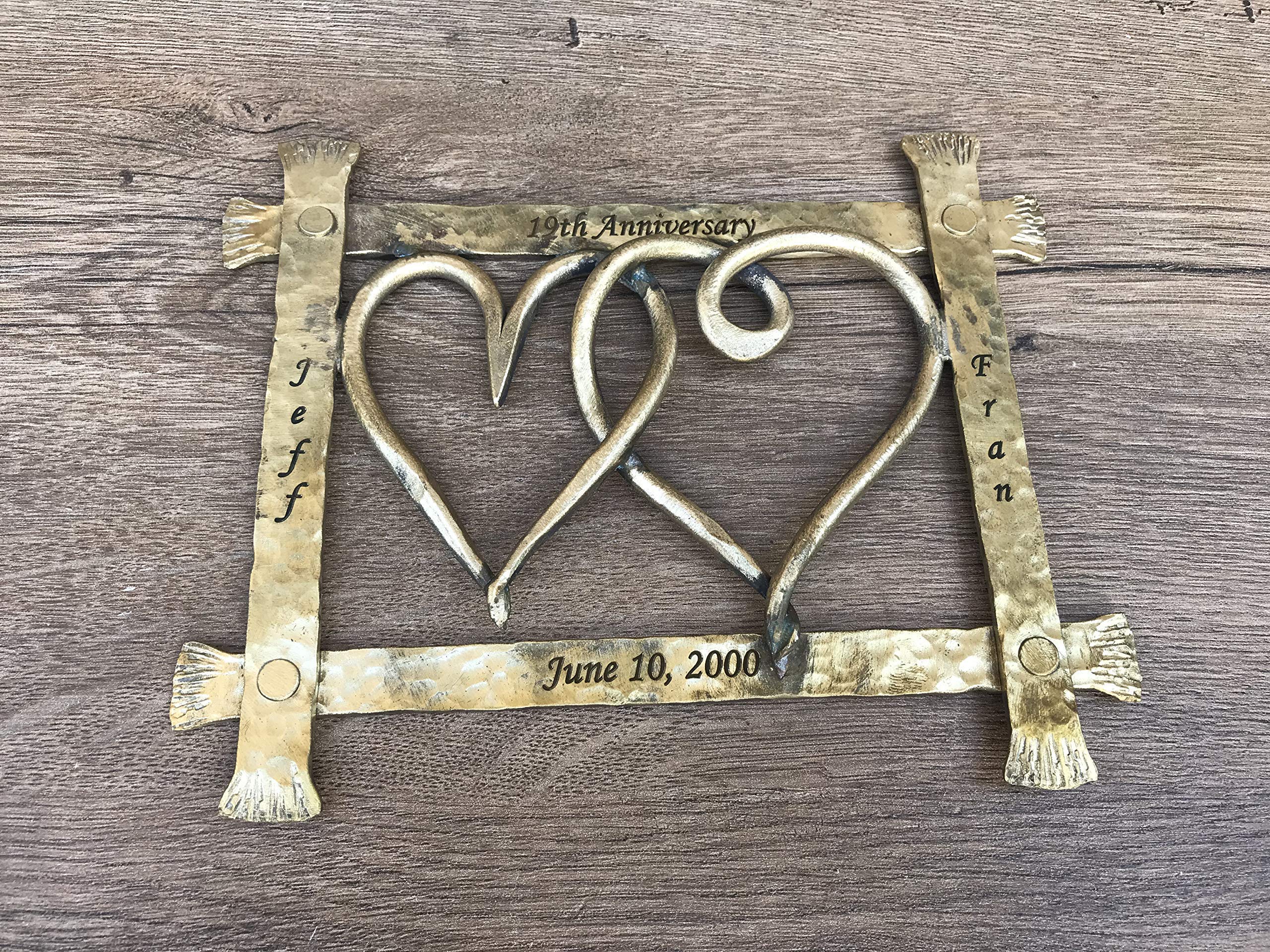 19th Anniversary Bronze Gift for Women - Elegant & Timeless Keepsake - Perfect for Romantic Celebrations, Wedding Anniversaries & Special Occasions
