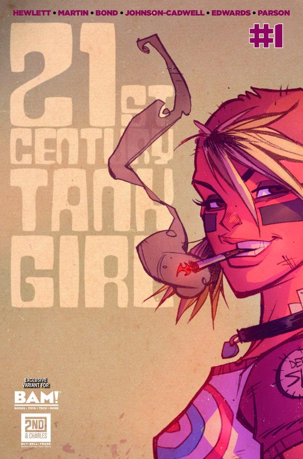 21st Century Tank Girl #1 Bam Variant - Exclusive Comic Book Collectible for Fans & Readers | Perfect for Gifts, Displays & Comic Collections