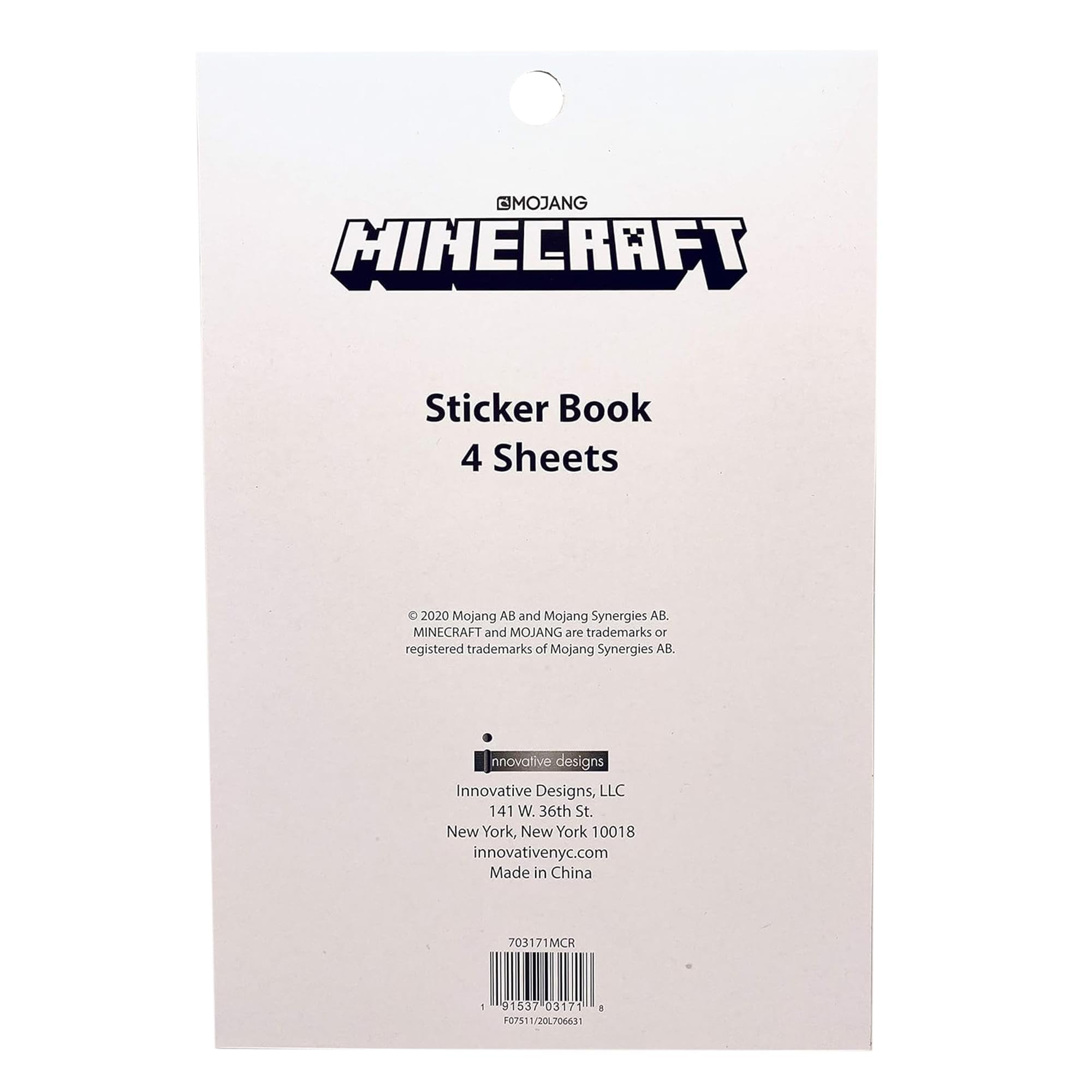 TUGOKU Kids Camera & Minecraft Sticker Book with 300+ Puffy Stickers - Fun Creative Activity for Boys & Girls, Birthday Party Favors, Travel Entertainment