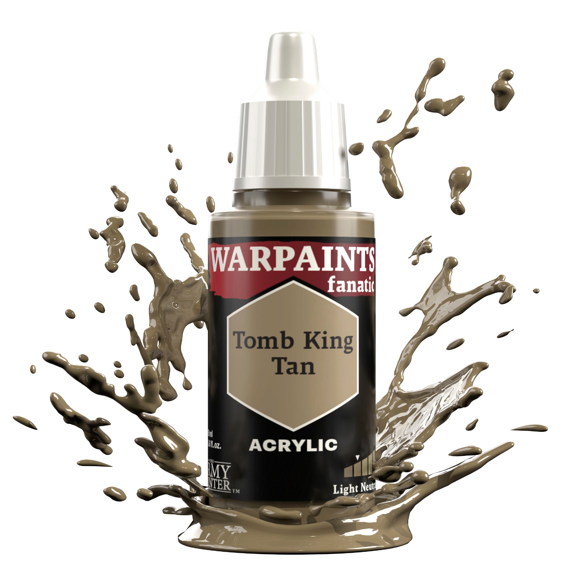 Tomb King Tan Warpaints Fanatic - High-Quality Fantasy Face Paint for Cosplay, Halloween & LARP - Perfect for Costume Parties & Theatrical Makeup