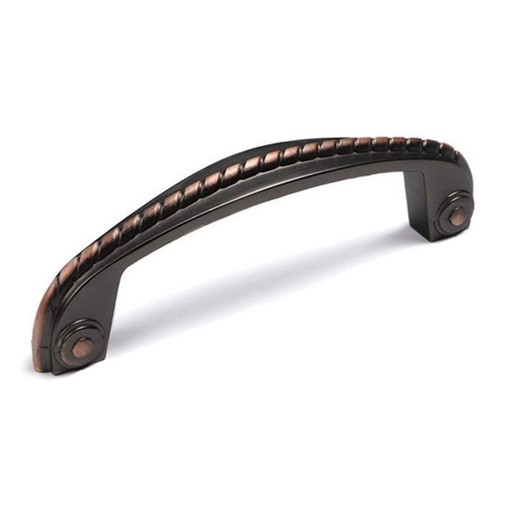 Antique Single Hole Drawer Handle - 128mm Red Cabinet Pull for Wardrobe, Wine Cabinet & Furniture (Vintage Home Decor Upgrade)