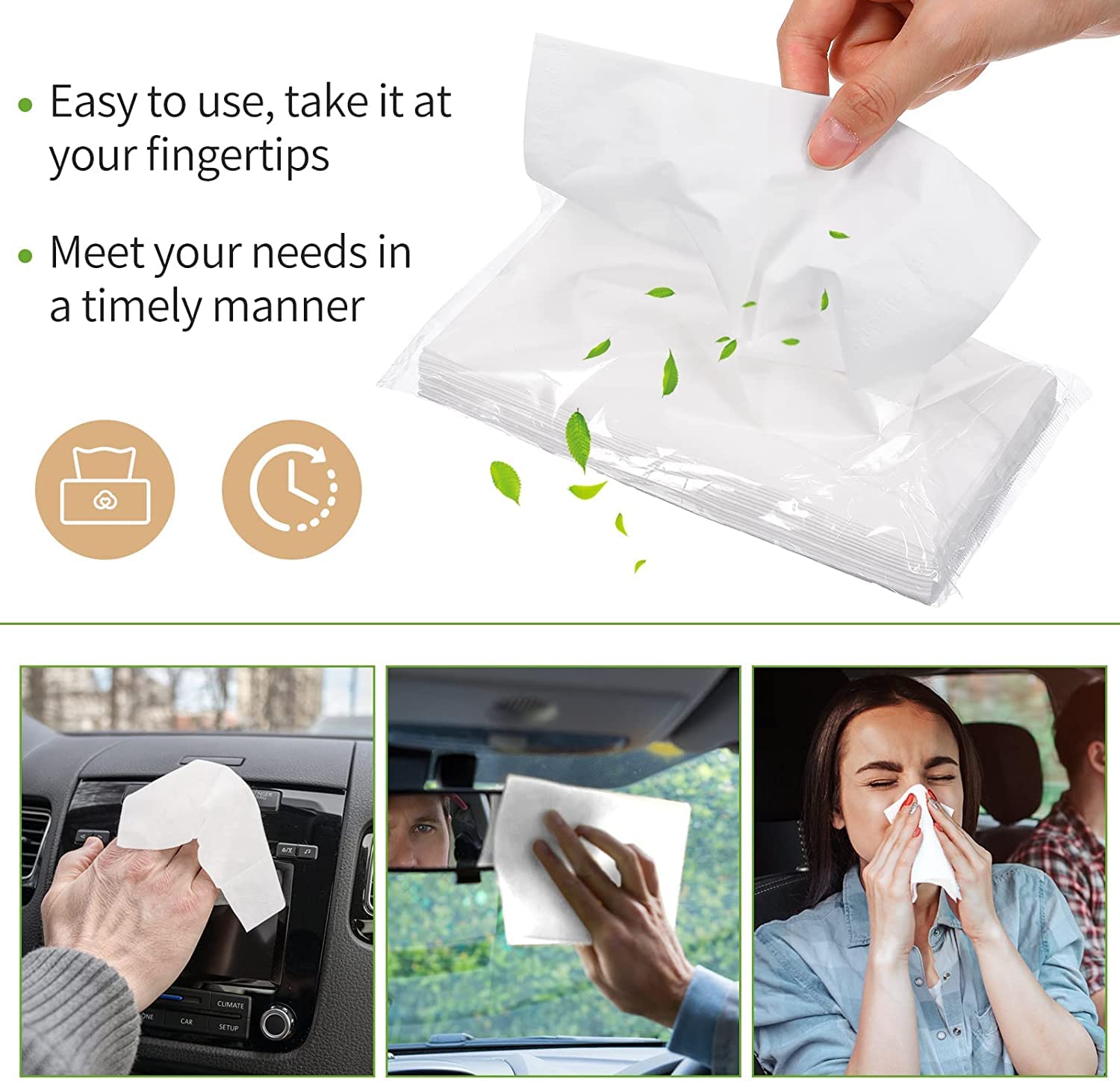 200-Pack Soft Cotton Disposable Face Towels | Hypoallergenic Dry & Wet Wipes for Women, Sensitive Skin & Baby Care | Makeup Remover & Personal Cleaning Tissues | Travel, Gym & Daily Skincare Essentials