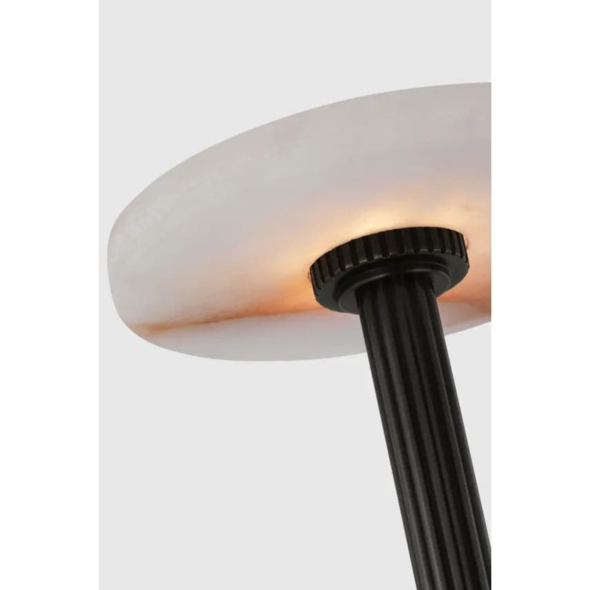 Arden 9 Rechargeable LED Accent Lamp - Bronze Finish Modern Table Light for Bedroom, Living Room & Office Decor - Portable Cordless Night Light with USB Charging