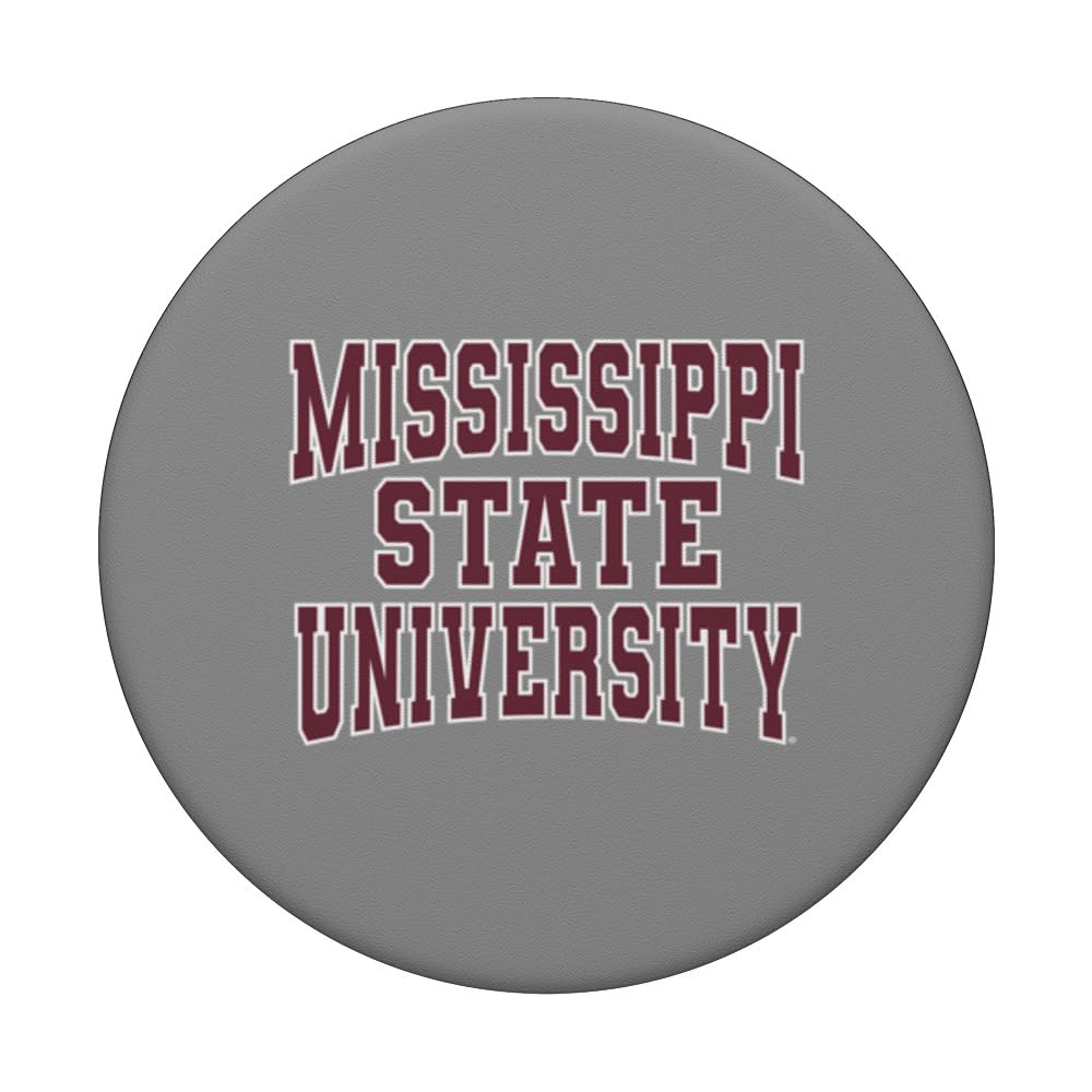 Mississippi State University Bulldogs Apparel - Official Fan Gear with PopSockets Adhesive PopGrip - Perfect for Game Day, School Spirit & Phone Accessories