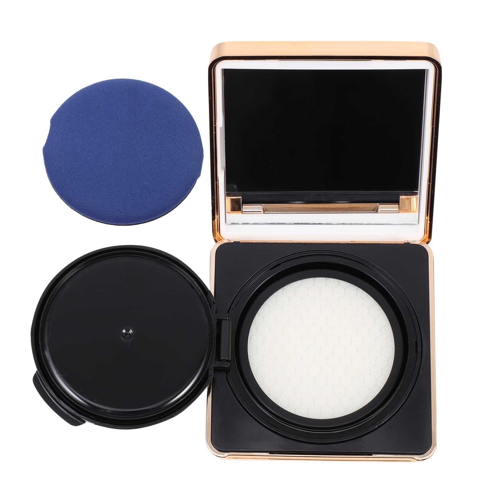 Empty Cosmetic Powder Case - Travel-Friendly Bb Cream & Foundation Holder for Makeup Storage | Perfect for On-the-Go Touchups & Compact Organization