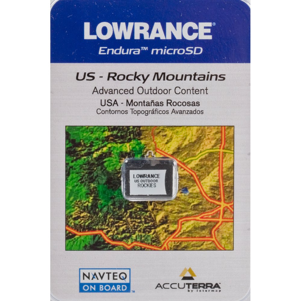 Lowrance 000-00002-020 Micro SD Card for Endura GPS - 8GB High-Speed Memory Card for Outdoor Navigation, Hiking & Geocaching - Compatible with GPS Devices & Digital Cameras