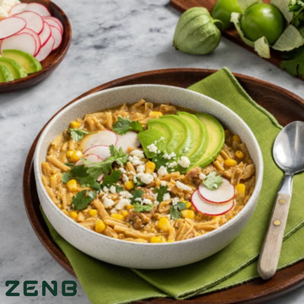 ZENB Plant Based Pasta - Quick Cooking Vegan Pasta Ready in 3 Minutes | 100% Yellow Peas Gluten-Free | Perfect for Busy Weeknights, Healthy Meals & Vegan Diets (Pack of 3)