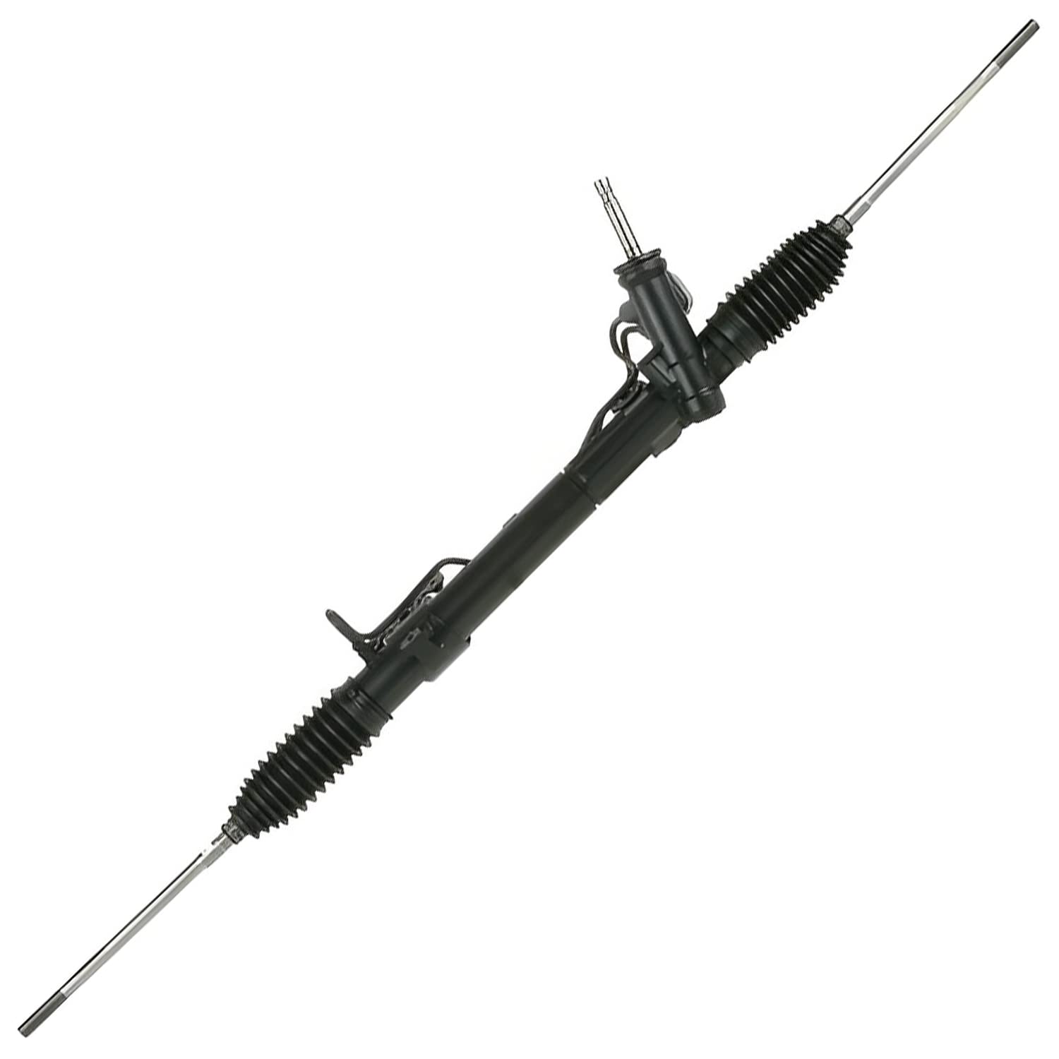 Detroit Axle - Complete Power Steering Rack & Pinion Assembly Replacement for 2008-2015 Mitsubishi Lancer & 2009-2015 Outlander - Perfect for Smooth Steering & Enhanced Control on City Roads & Highways