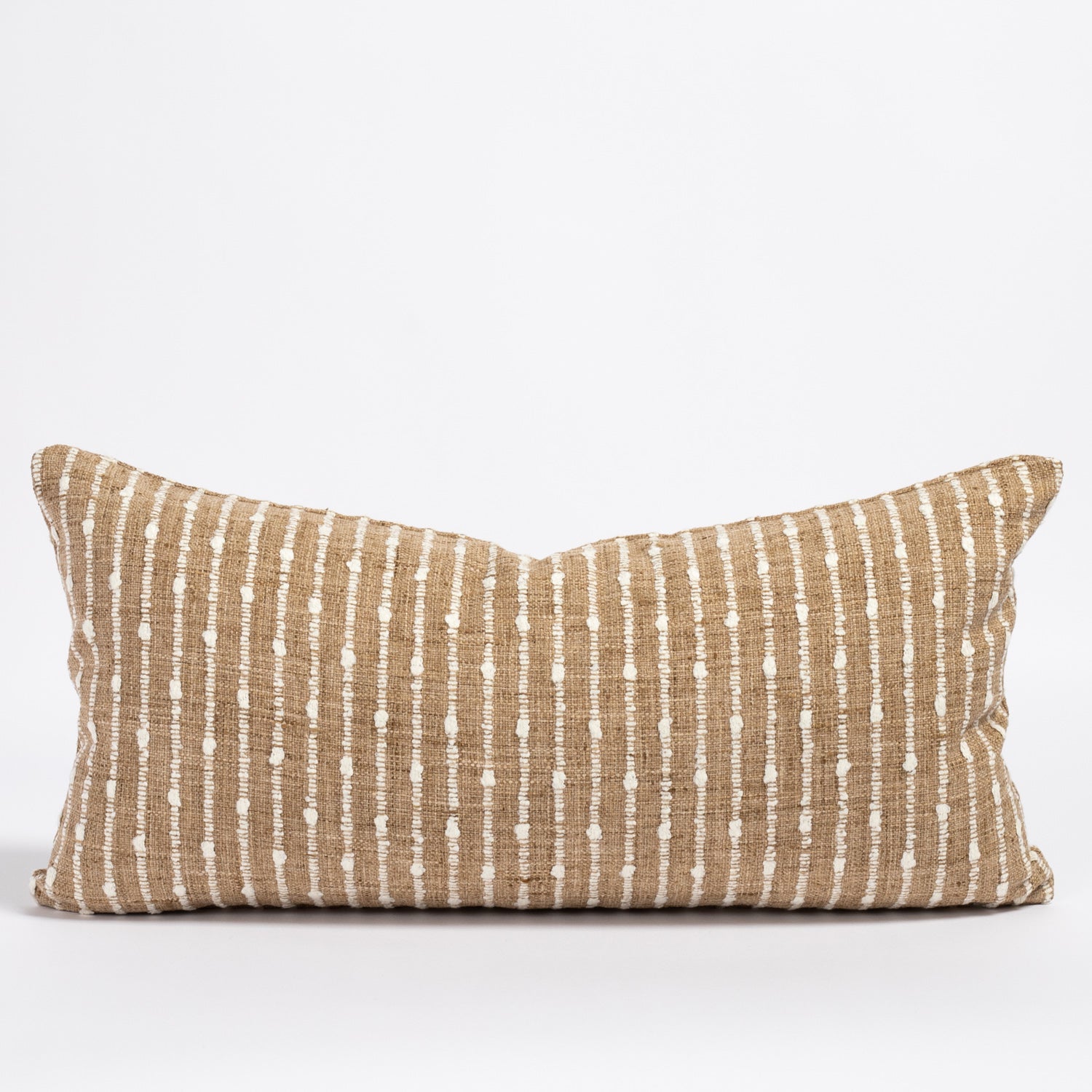 Arren Stripe Fabric - Natural Burlap Material for DIY Crafts, Home Decor & Gift Wrapping | Eco-Friendly & Durable Textile for Upholstery, Table Runners & Wedding Decorations