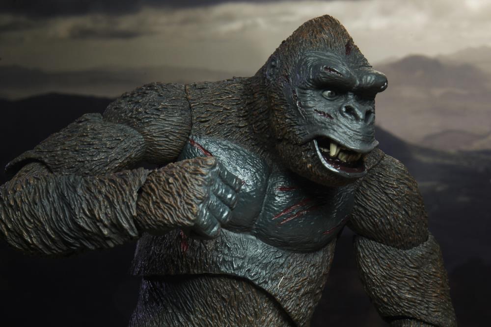 NECA King Kong (Skull Island) Action Figure - Collectible Movie Toy for Fans & Gift Idea - Perfect for Display, Cosplay, and Kong Themed Decor