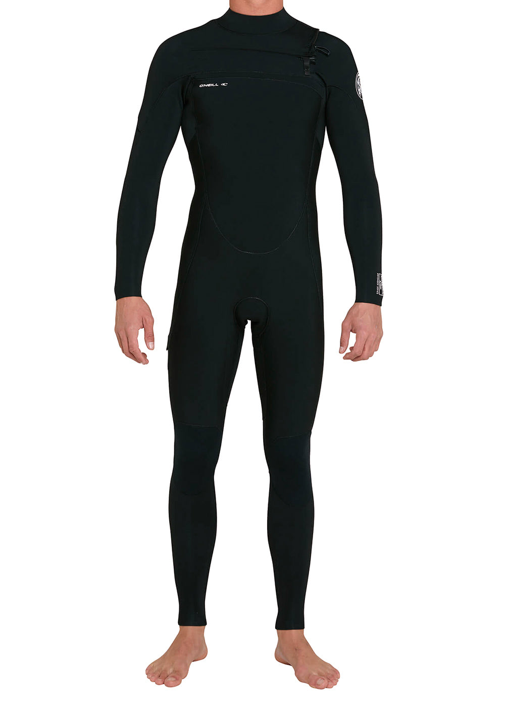 O'Neill Defender 3/2mm Chest Zip Steamer Wetsuit for Men - Full Body Surfing Suit with Thermal Protection - Perfect for Surfing, Diving & Water Sports in Cold Oceans