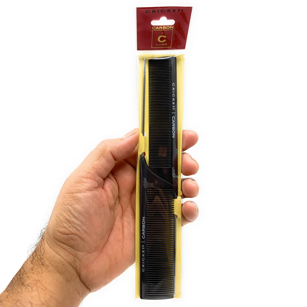 Carbon Comb Heat Comb - Multi-Purpose Heat Resistant Styling Tool (1 Piece) for Hair Styling, Salon Use & DIY Beauty Treatments