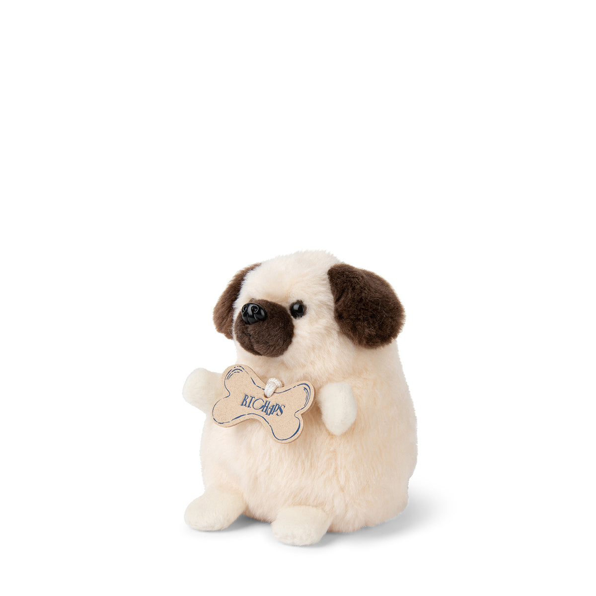 B.T. Chaps Jimmy The Pug Dog Figurine - 12cm (4.5 Inch) Cute Pug Statue for Home Decor, Office Desk, or Gift
