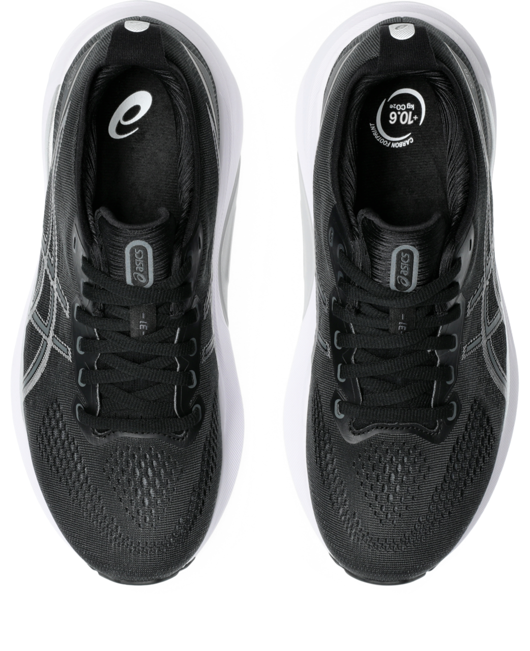 ASICS Women's GEL-Kayano 31 Running Shoes - Black/Pure Silver - Premium Cushioning & Support for Road Running, Jogging & Gym Workouts