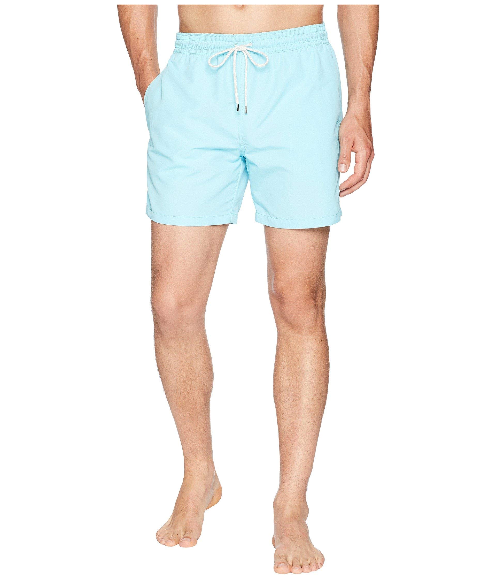 POLO RALPH LAUREN Men's Quick-Dry Solid Swim Shorts | Beach Vacation & Poolside Comfort | Perfect for Swimming, Surfing & Summer Activities