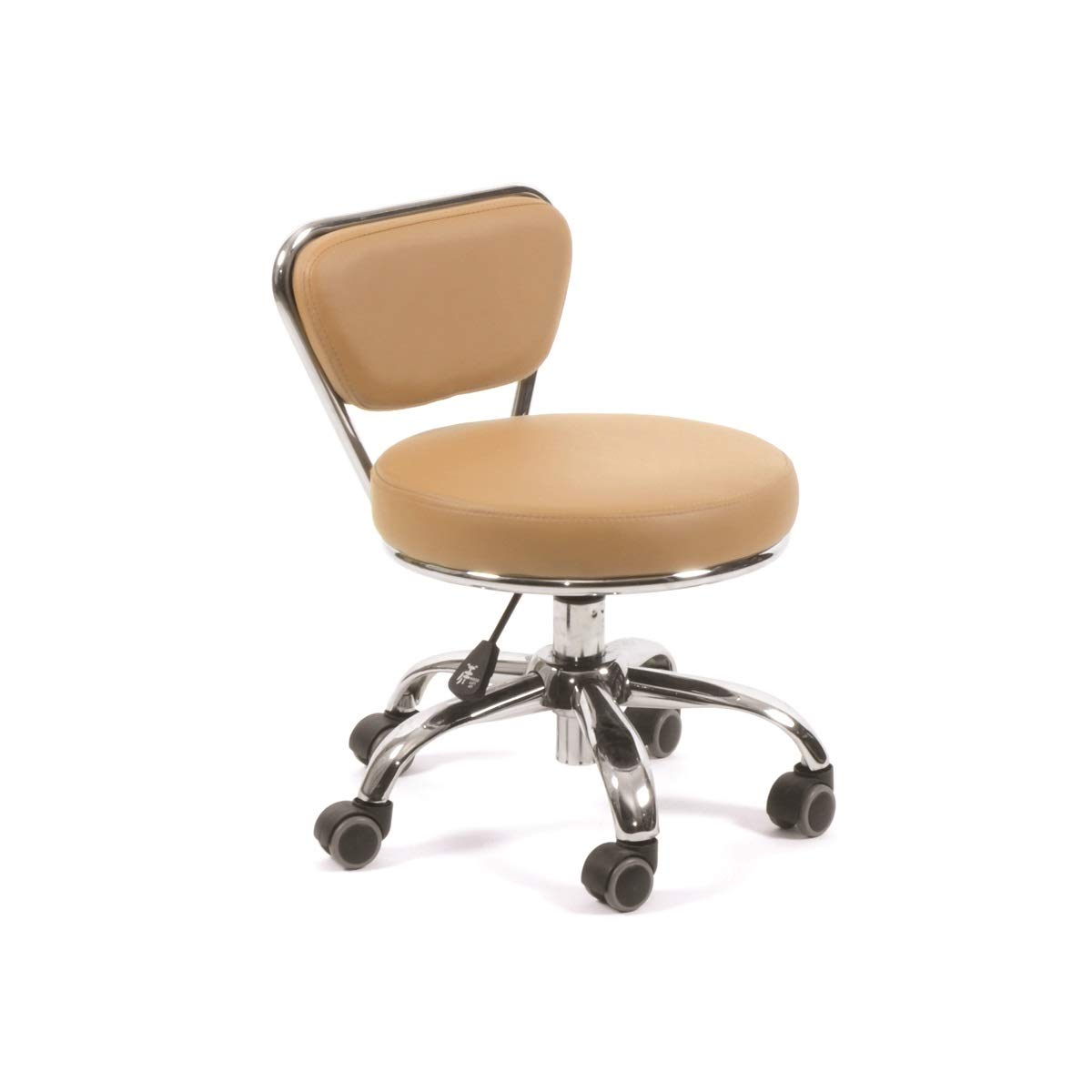 Dayton Garage Rolling Seat (Cashmere) - Adjustable Height 13