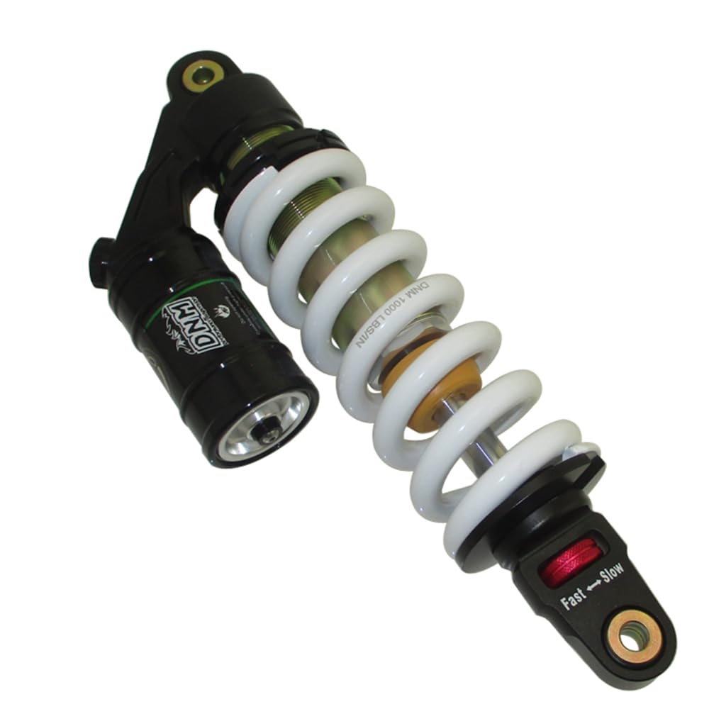 DNM MTG-RC 310mm 1000lbs Rear Shock Absorber for Pit Bike, Dirt Bike, ATV & UTV - Heavy Duty Off-Road Suspension Upgrade for Rough Terrain & Trail Riding