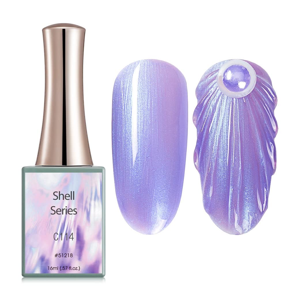 BELLE GAGA™ CANNI 16ml Soak Off LED Gel Nail Polish Set - Long Lasting Salon Quality DIY Manicure Kit for Home & Professional Use (Color C114) | Perfect for Nail Art, French Tips & Special Occasions