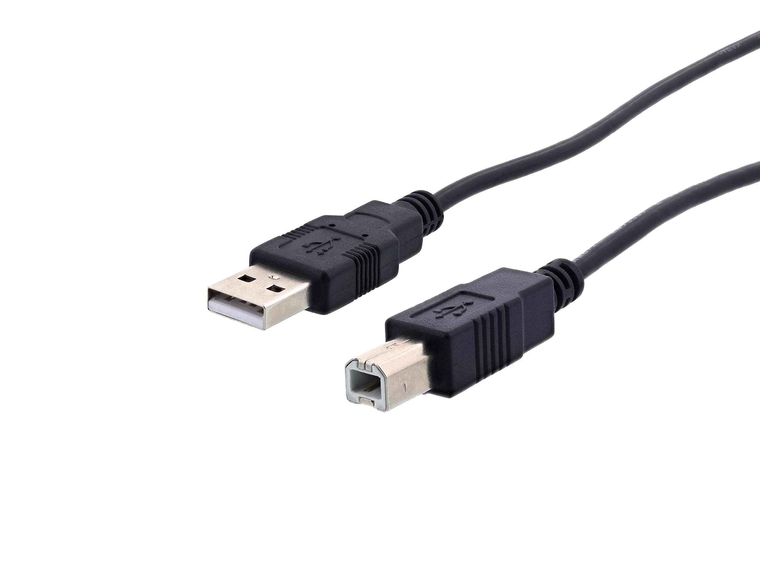 Networx 15ft USB 2.0 A to B Cable - High Speed Data Transfer for Printers, Scanners & External Hard Drives | Durable Nylon Braided Cord for Office & Home Use