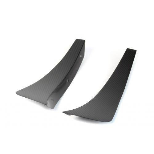 APR Carbon Fiber Front Bumper Canards for Dodge Challenger SRT Hellcat 2015-2023 (Non-Widebody) | Lightweight Aero Upgrade for Track & Street Performance