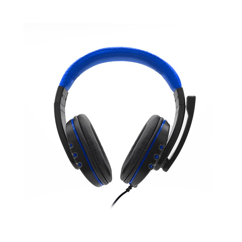 Hard Gaming Headset with Microphone for PS4/PS5 - 40mm Drivers, Volume Control, 3.5mm Jack - Perfect for Competitive Gaming & Online Chat