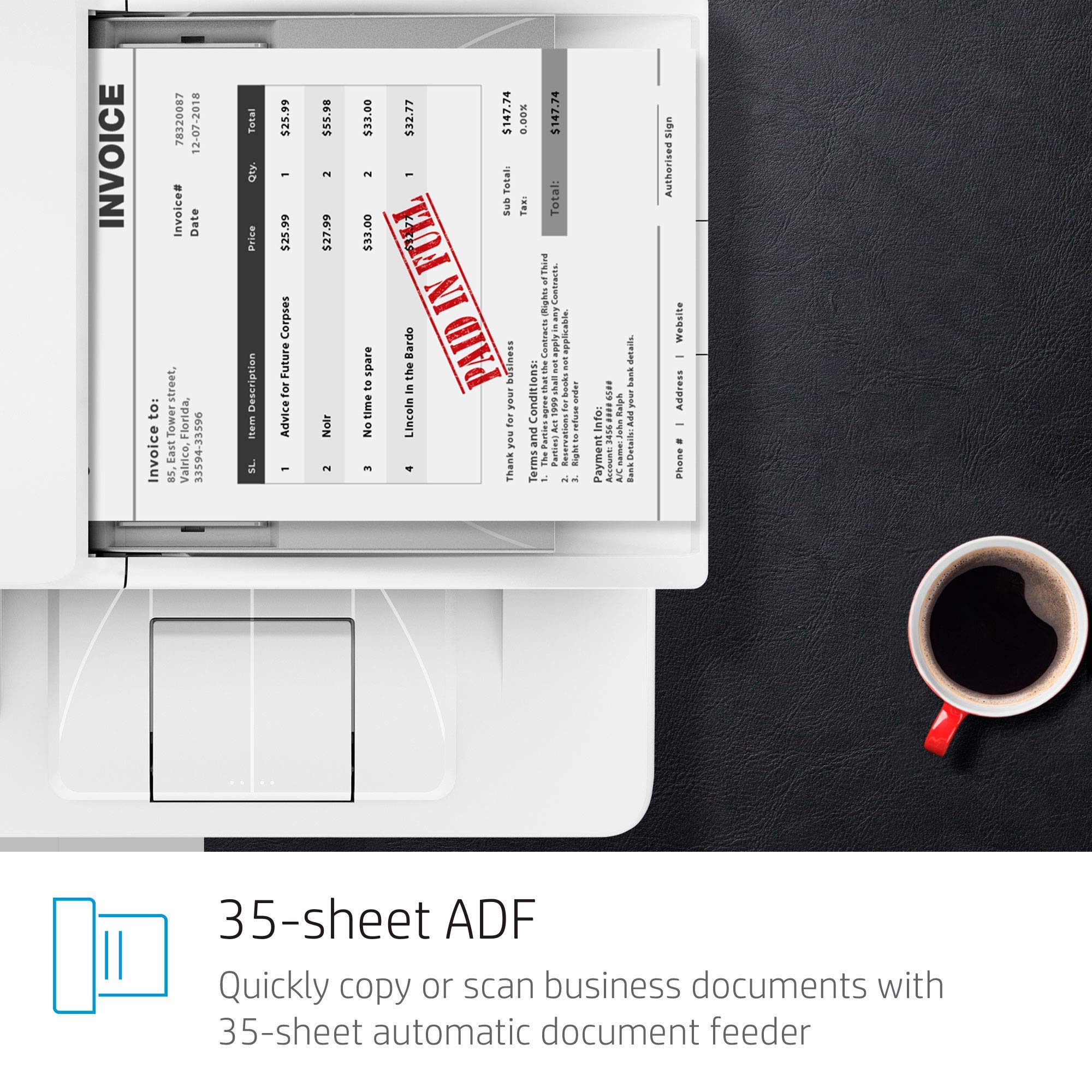 HP LaserJet Pro M148dw Wireless Monochrome Laser Printer | All-in-One with Auto Duplex Printing, Mobile & Ethernet Connectivity | Ideal for Home Office & Small Business (Renewed)