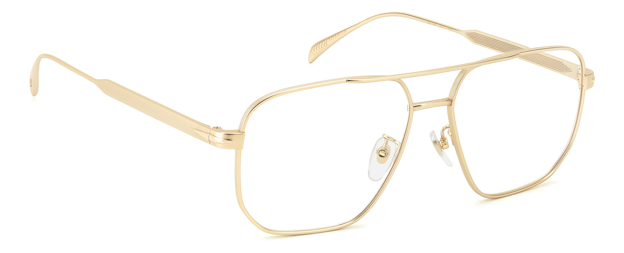 David Beckham DB7124 Sunglasses - Polarized Aviator Style for Men & Women - UV Protection, Lightweight & Comfortable - Perfect for Driving, Travel & Outdoor Activities