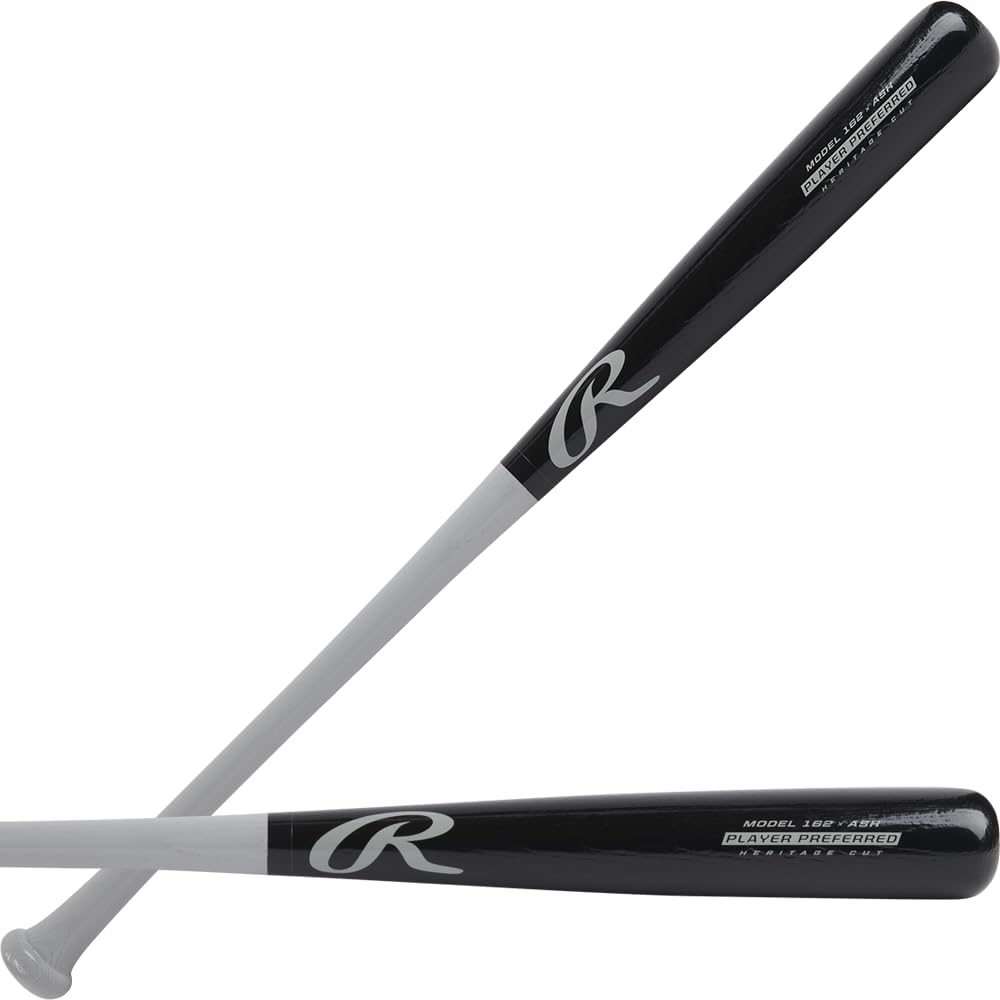 Rawlings Pro Preferred Wood Baseball Bat - Professional Grade Maple Wood Bat for Power Hitting | Perfect for MLB Training, Home Run Practice & Competitive Games