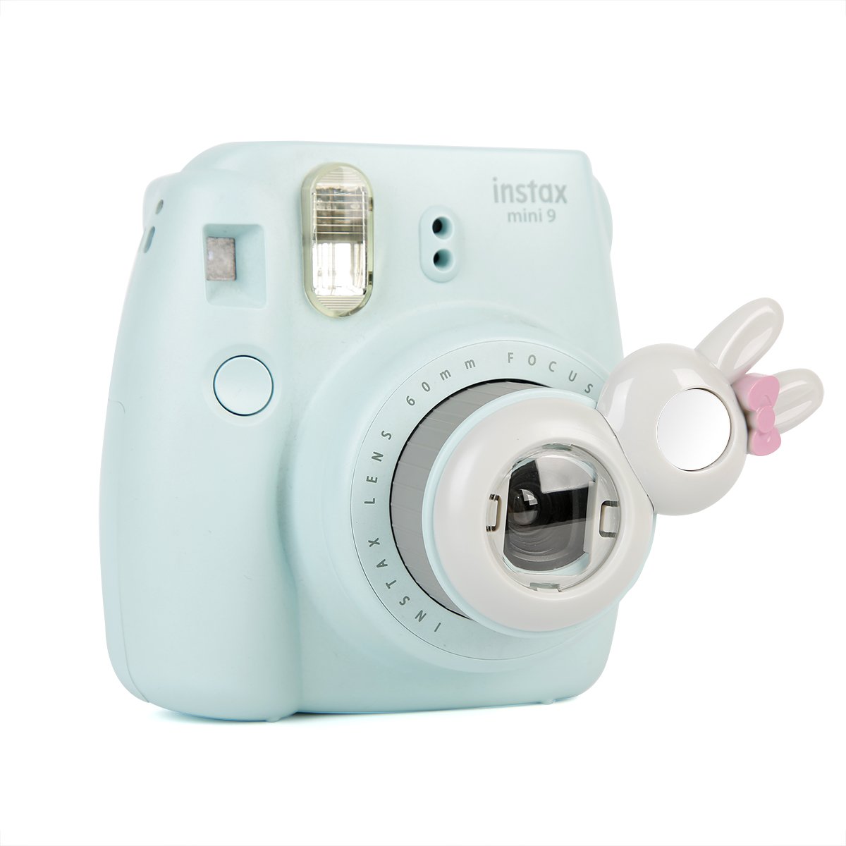 Annle Mini 9 Accessories Kit - Compatible with Fujifilm Instax Mini 8/8+/9 Instant Cameras - Includes 9 Essential Items (Shining Silver) - Perfect for Travel, Parties & Photo Scrapbooking