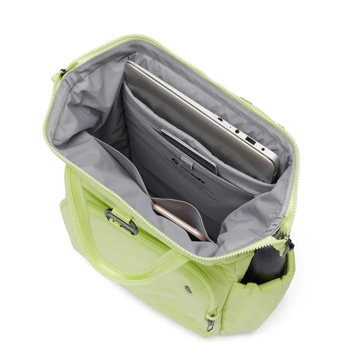 Pacsafe Citysafe CX Anti-Theft RFID Blocking Backpack - Secure Travel & Commuter Laptop Bag for Urban Safety & Daily Use