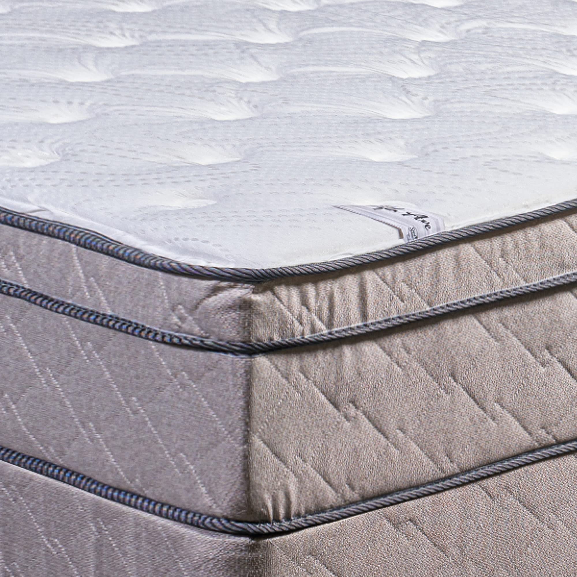 13-Inch Soft Foam Hybrid Eurotop Pillowtop Innerspring Mattress with 4
